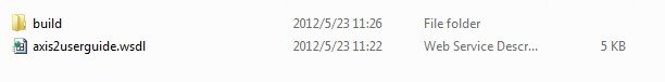 Axis2发布WebService