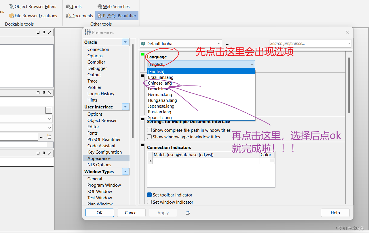 plsql developer 14 汉化教程（手把手）_plsql14汉化-CSDN博客