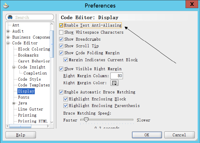 图解oracle <wbr>jdeveloper <wbr>代码智能提示+字体+编码 <wbr>配置方法