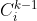 C_{i}^{k-1}