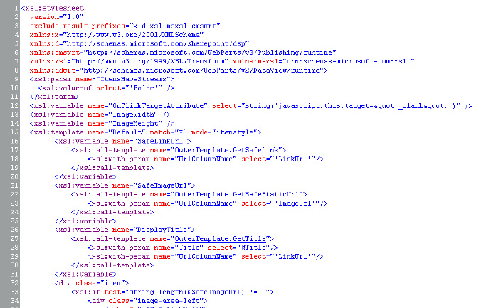 关于SharePoint2010 <wbr>CQWP <wbr>项目样式使用小结