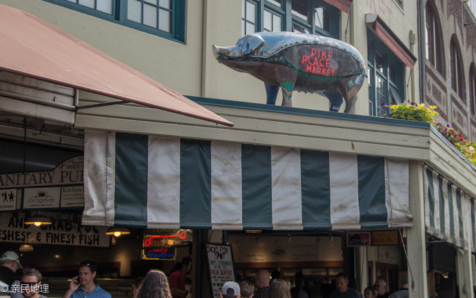 亲民地理-第50期-在美国逛农贸市场-西雅图派克市场 亲民地理-第50期-在美国逛农贸市场-西雅图派克市场