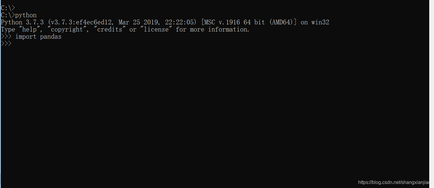 python安装第三方库pandas,最简单的安装方法安装_pip安装pandas-CSDN博客