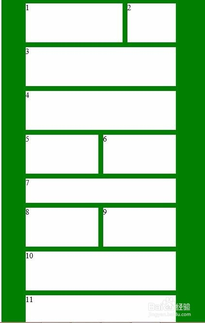 html 中div布局的简单使用