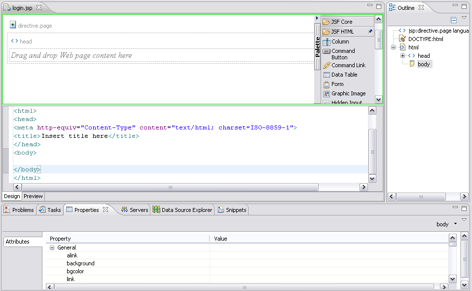 WTP Tutorials - JavaServer Faces Tools Tutorial----JSF (转)_java server ...