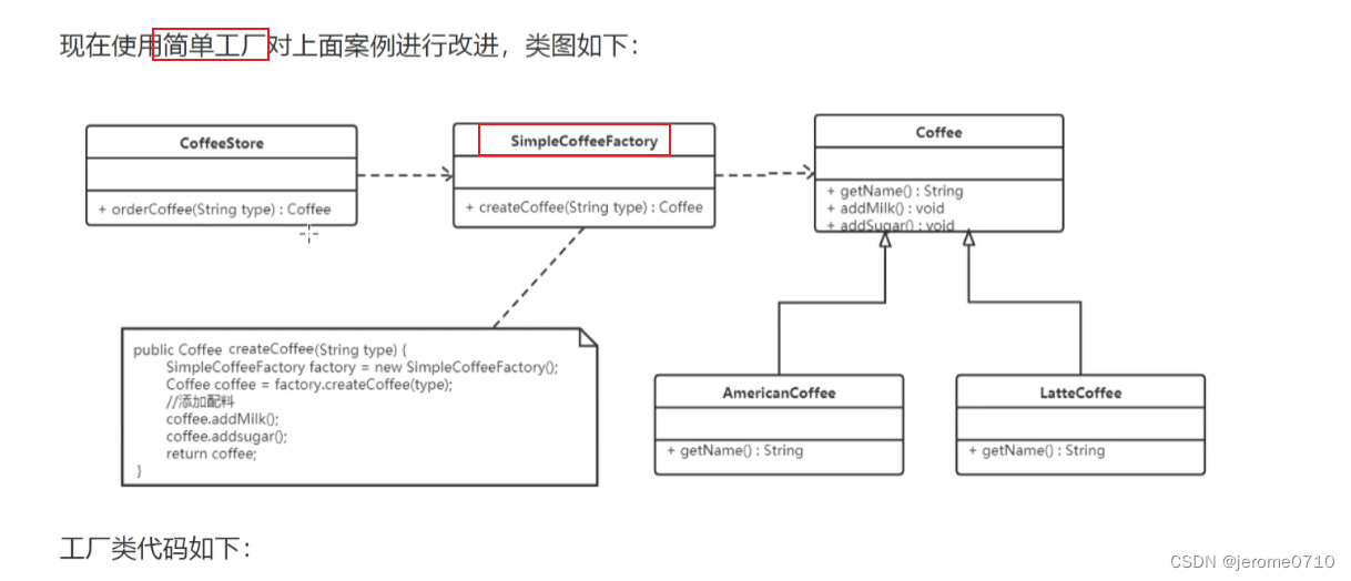 C++简单工厂模式----Coffee简易点餐系统_设计咖啡点餐系统类图-CSDN博客