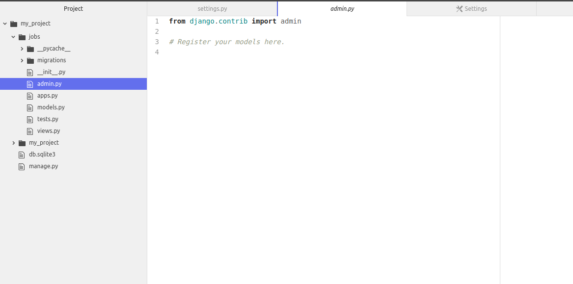 Django Admin Interface 9
