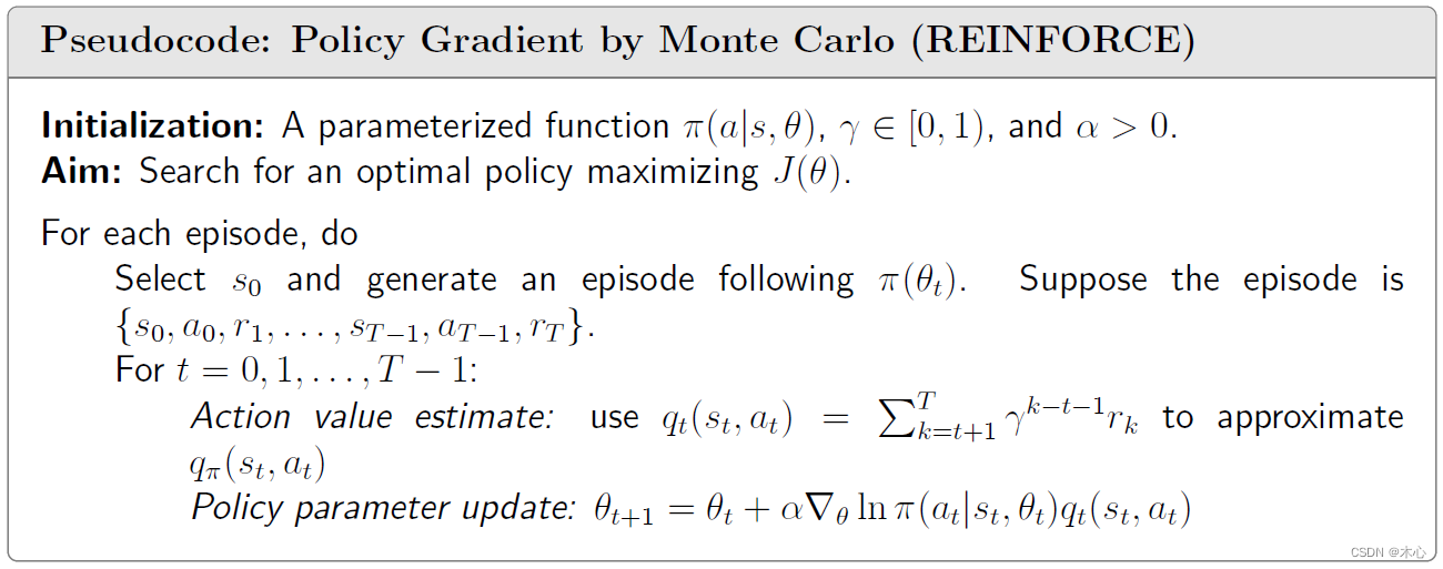 Reinforcement Learning with Code 【Chapter 9. Policy Gradient Methods ...