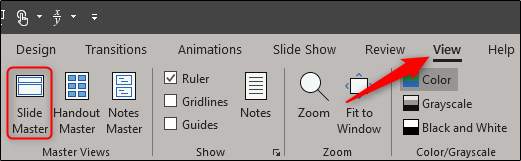 Slide Master in PowerPoint