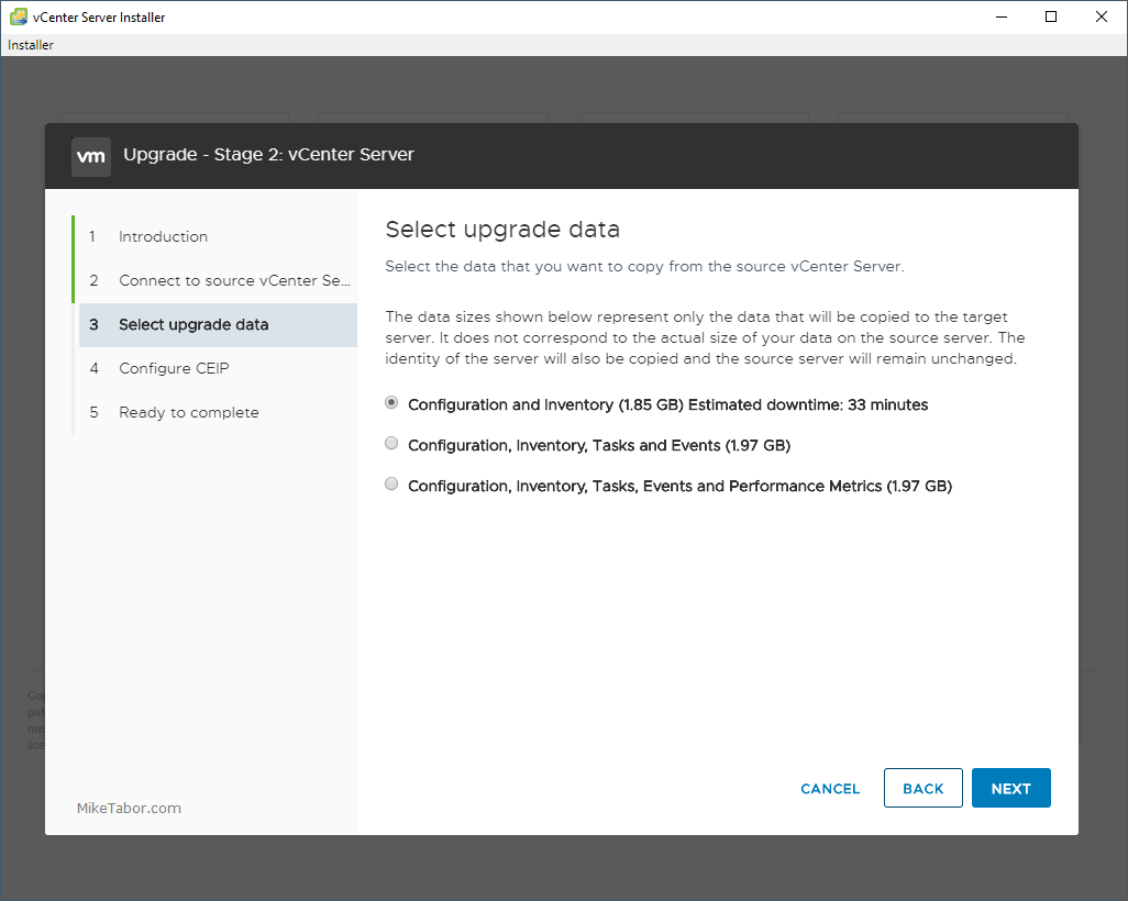 How to upgrade vCenter Server Appliance 6.7 to 7.0_警告: please consider ...