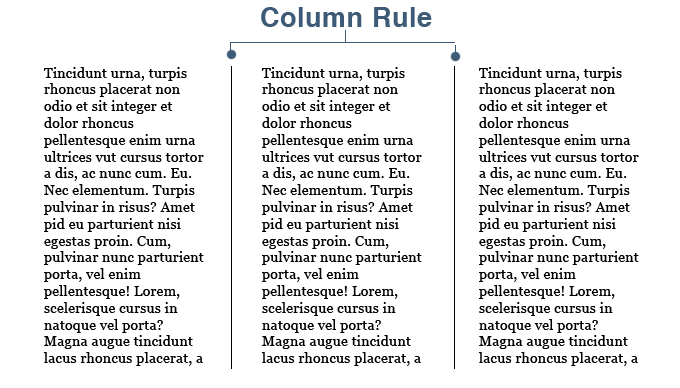 CSS3 Multi Column Rule