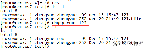 Linux权限命令之chgrp