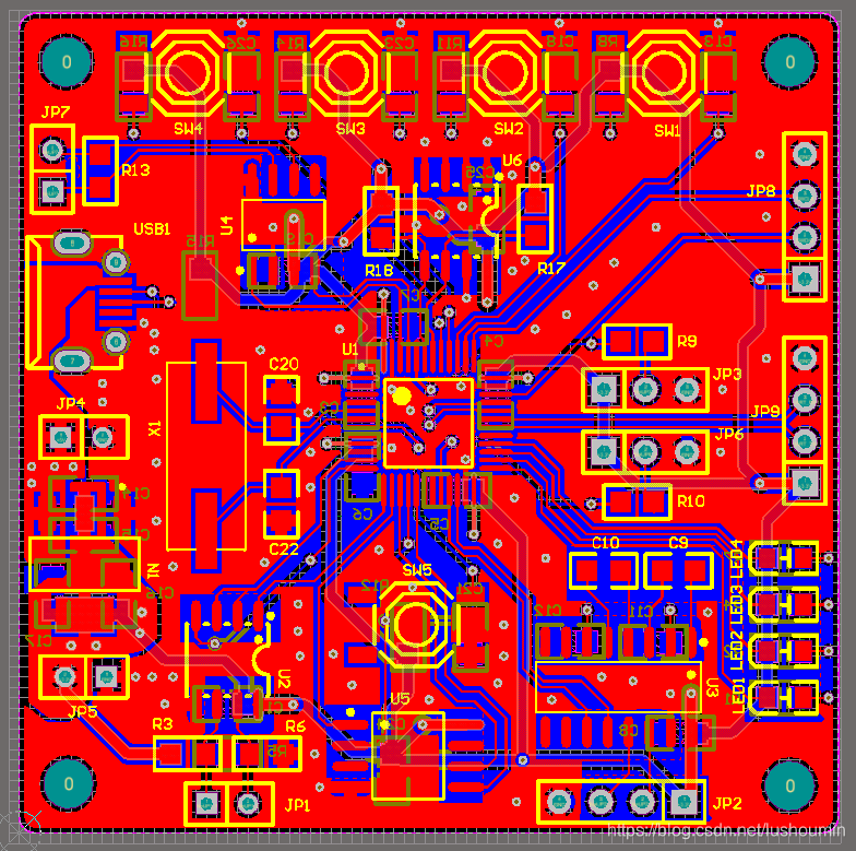 Altium Designer之PCB_晶振包地怎么画-CSDN博客