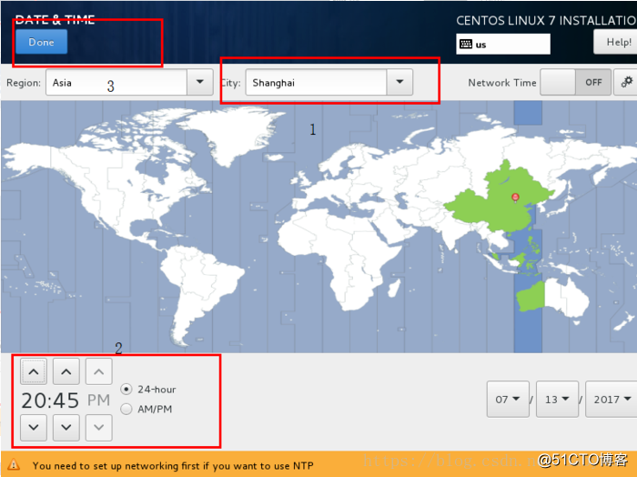 VMware安装Centos7