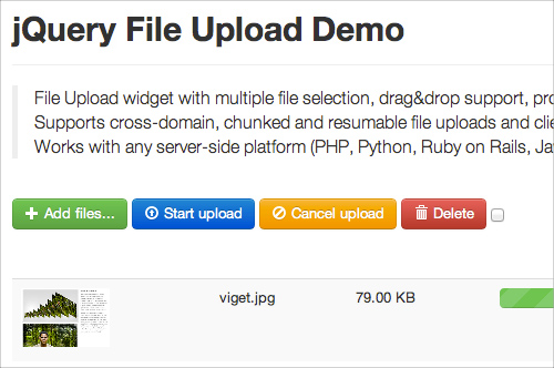 File Upload JavaScript Library