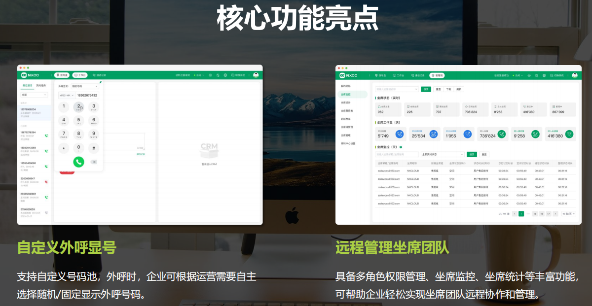 牛信云智能呼叫中心核心功能