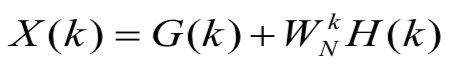 X=G+WH
