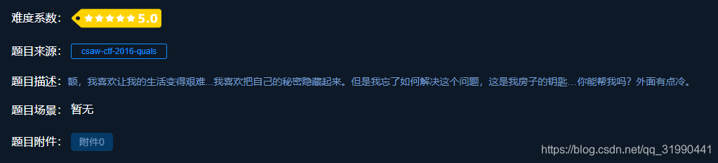 题目要求