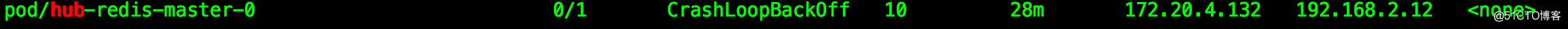 kubernetes redis pod CrashLoopBackOff修复心得