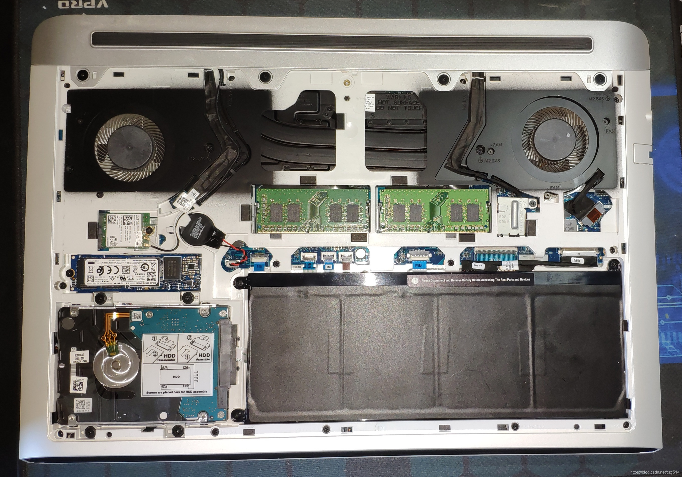 7588 拆机,清灰,换硅脂