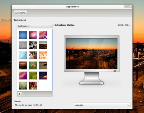 Changing theme in ubuntu