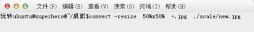 ubuntu14.04批量处理图片命令