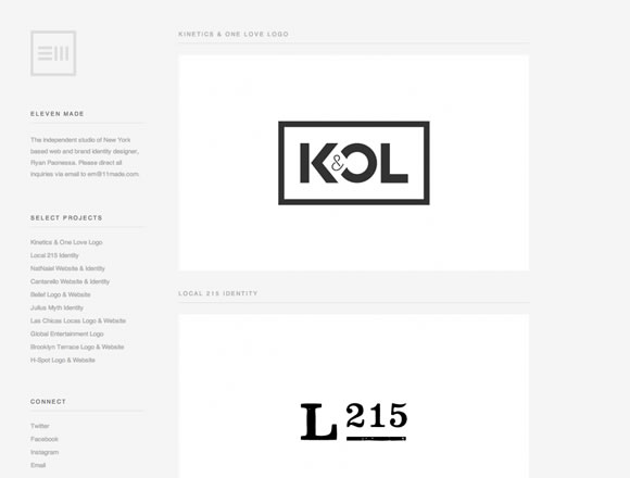 Inspiring Minimal Websites