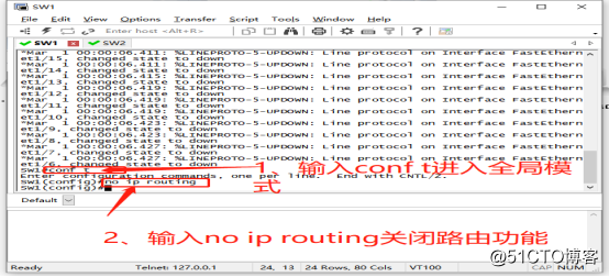 通过Trunk链路实现跨VLAN的通信