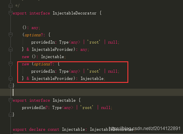 angular6 injectable