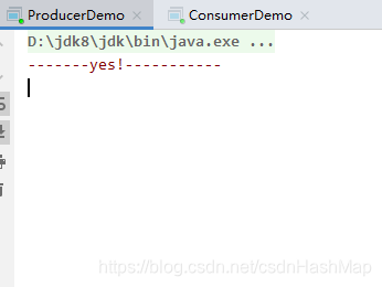 生产者控制台打印