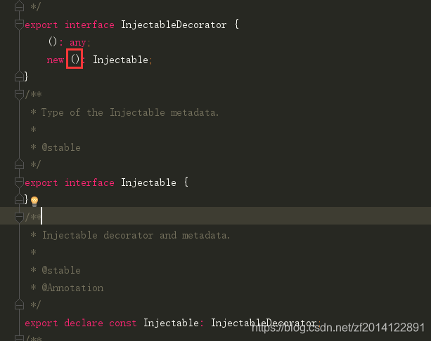 angular5 Injectable