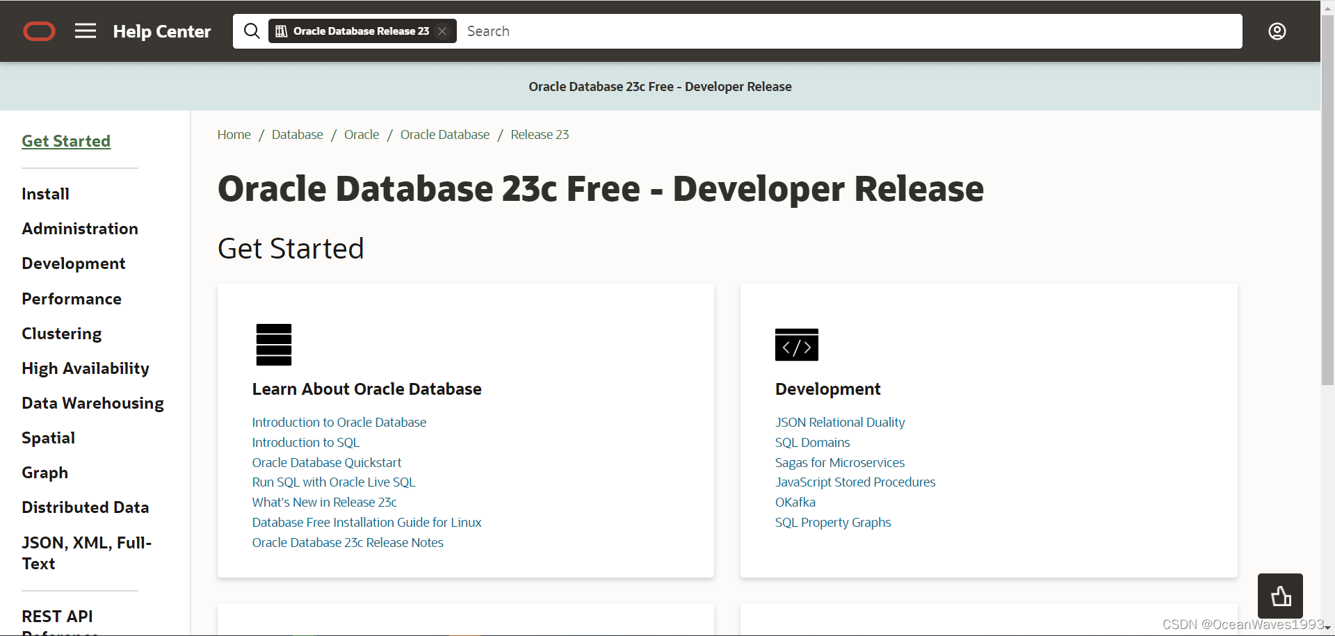Linux安装oracle 23c-CSDN博客