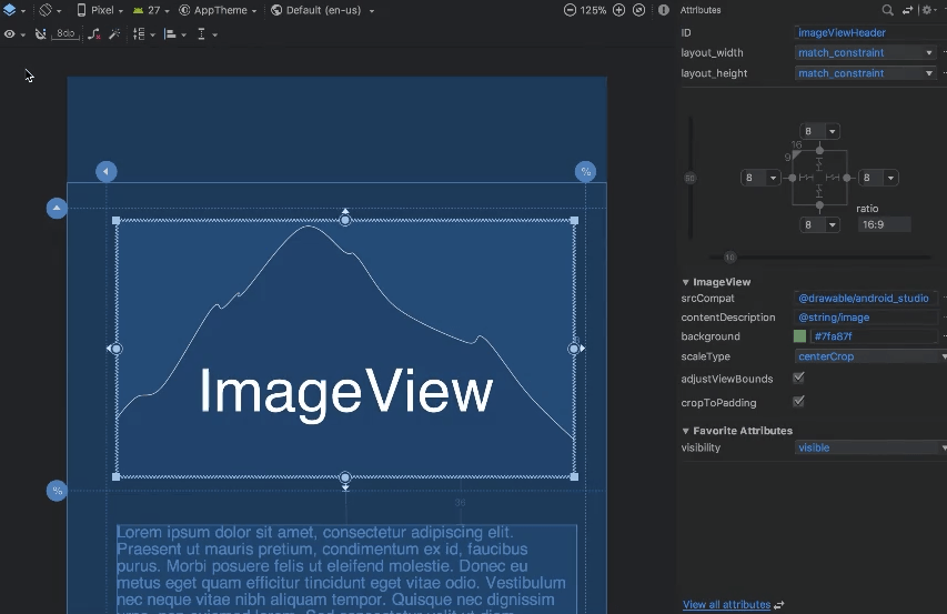 Visual Layout Editor