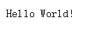 Hello World