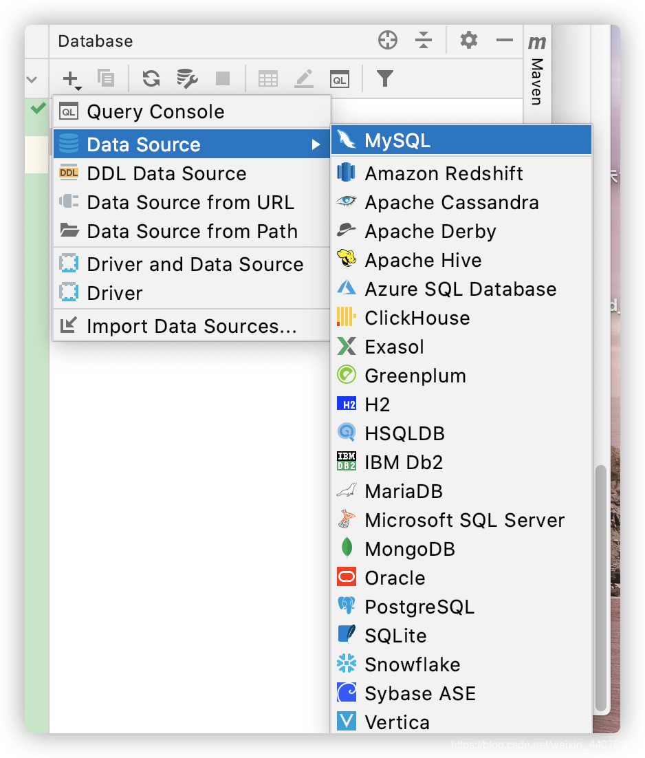 IDEA 数据库连接工具database_idea database将视图复制到另一个数据库-CSDN博客