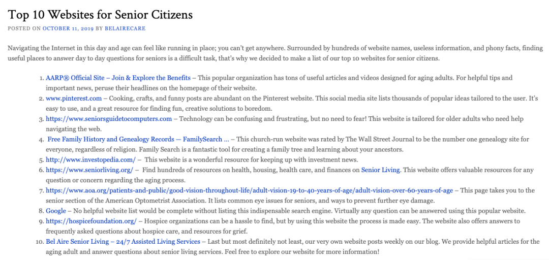 新知图谱, SeniorLiving如何成为美国养老产业的“流量IP”？