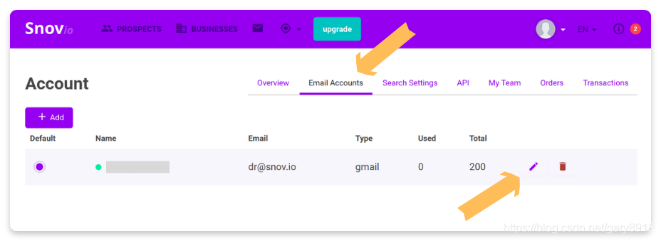 营销邮件工具Snovio