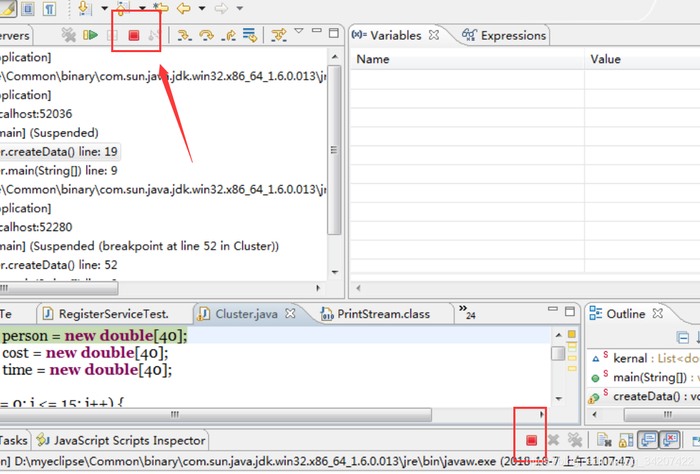 eclipse debug启动,出现蓝箭头进入调试解决办法_eclipse箭头标志如何取消-CSDN博客