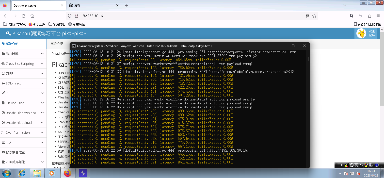 Xray 安装与使用心得插图39 image-20230613162321783