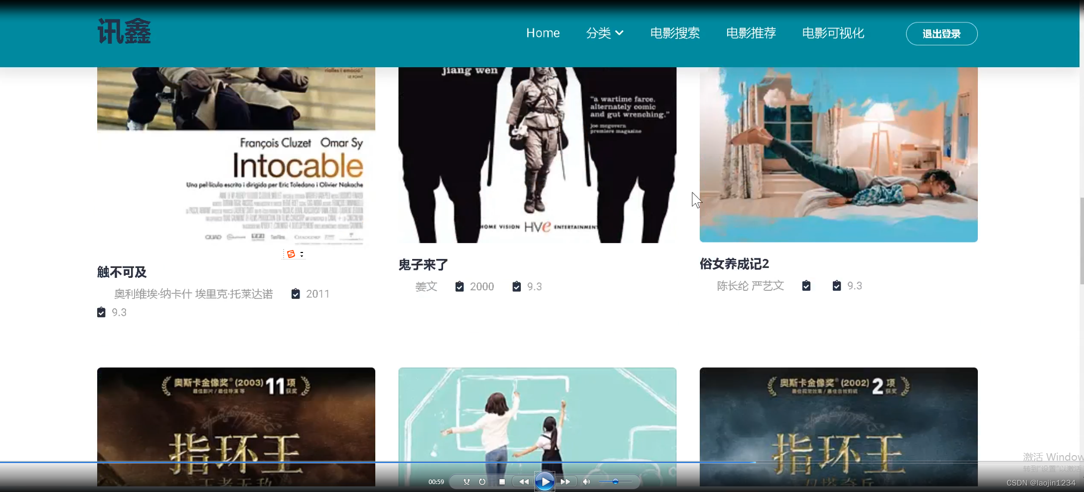 flask+sqlite+电影可视化+协同过滤-CSDN博客