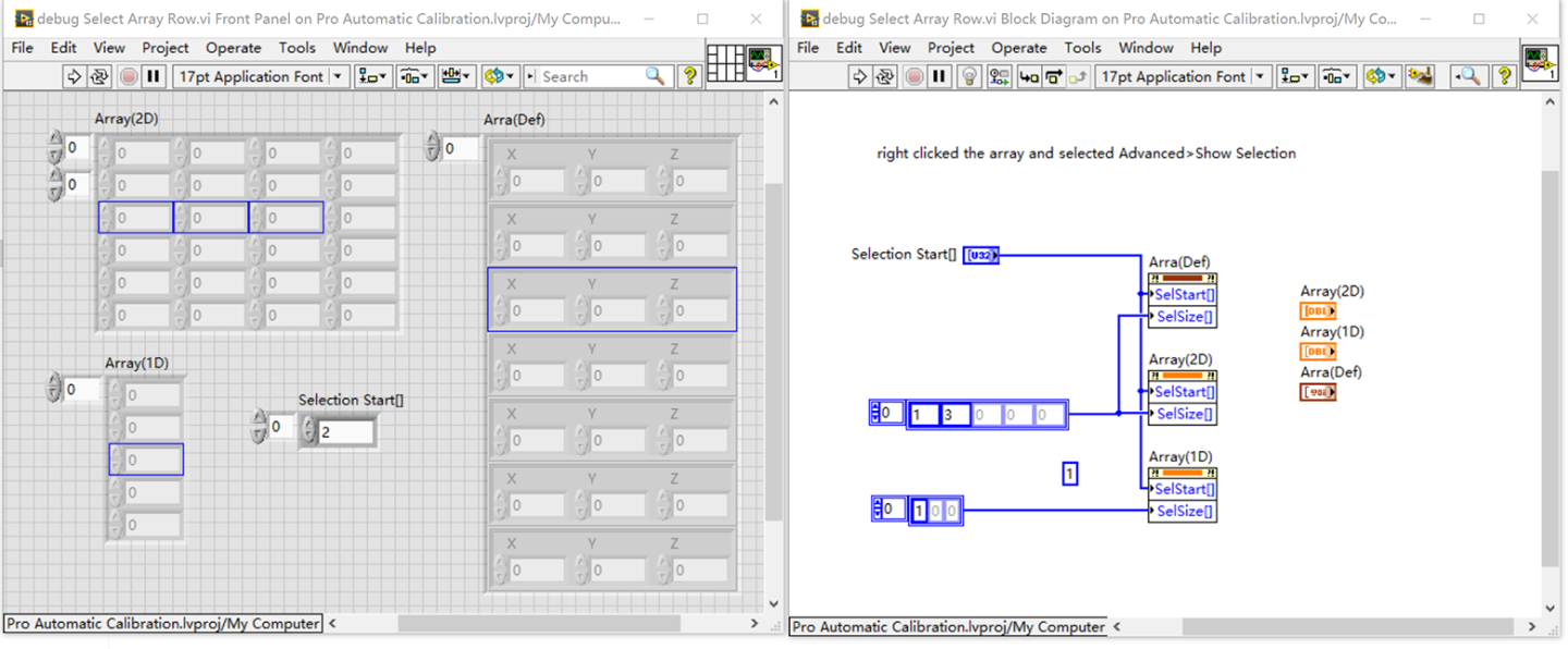 LabVIEW高亮显示数组指定行_labview 电量数组某一行-CSDN博客