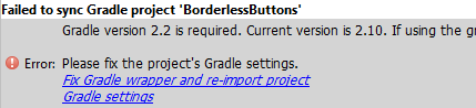 Studio失败了SYnc Gradle
