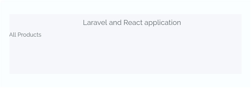Laravel和React一起运行