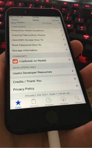火速围观，国外黑客成功在iPhone 7上越狱iOS 10
