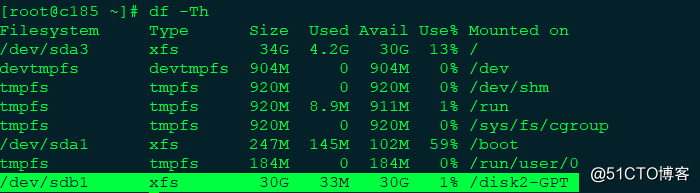Linux 磁盘分区工具 Parted