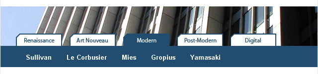CSS Navigation and buttons tutorial