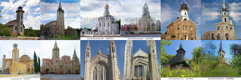 LSUN-church重构效果