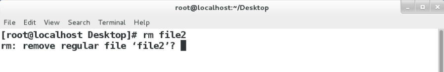 文件删除时的提示