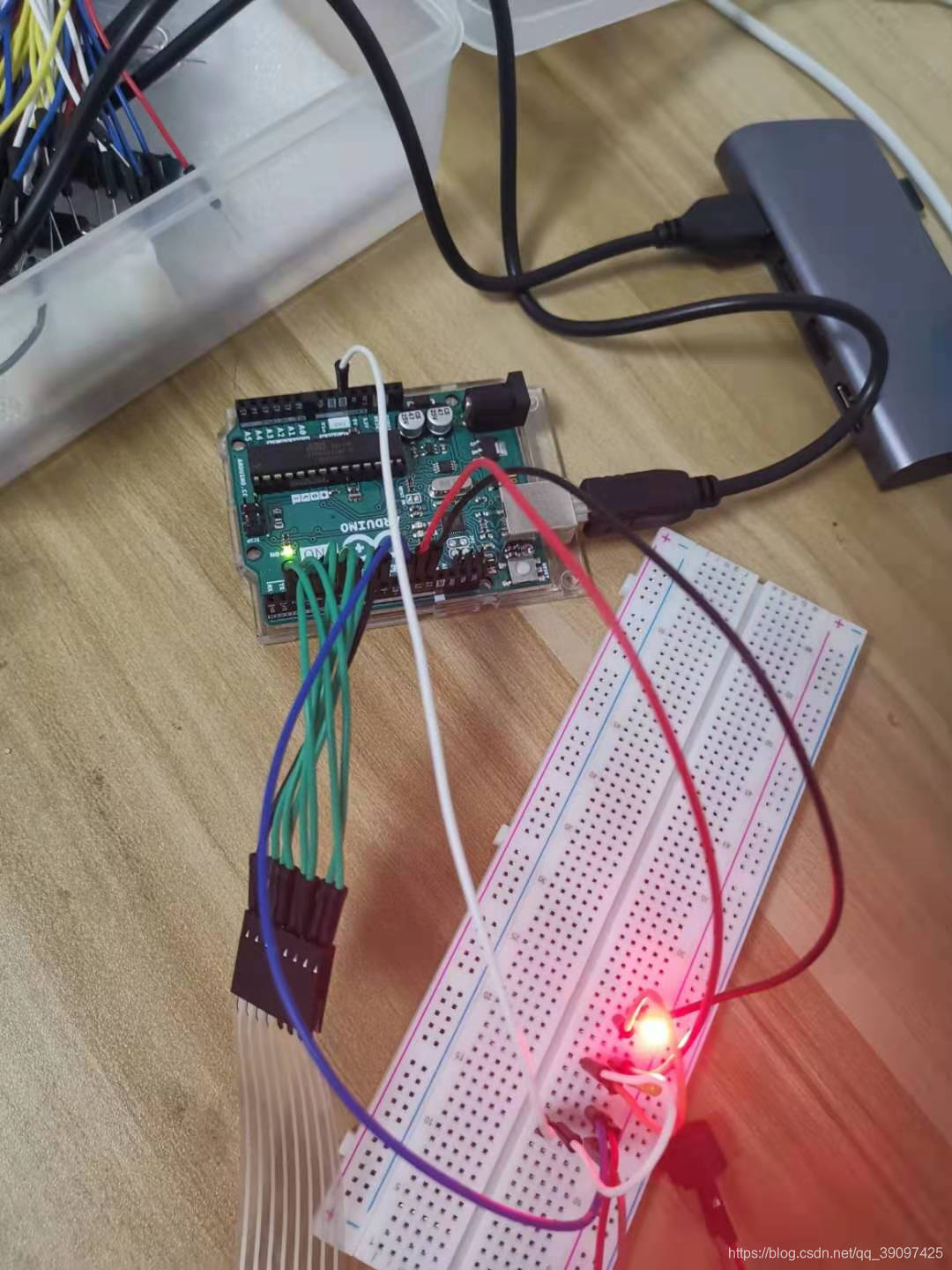 arduino 4*4按键 抢答器