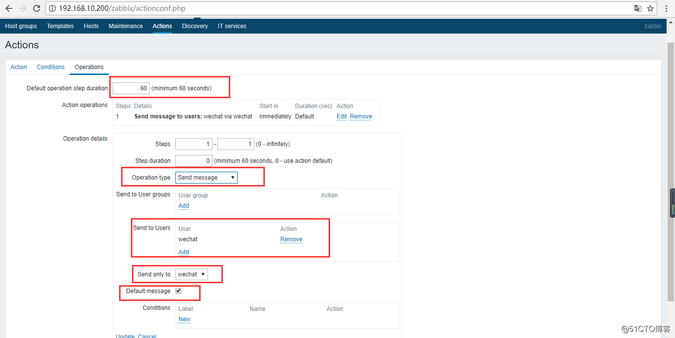 Zabbix 3.0 配置企业微信报警